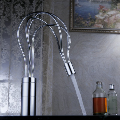 Single Handle Chrome Centerset Bathroom Sink Tap (Cold and Hot Switch) T0458 Single Handle Chrome Centerset Bathroom Sink Tap (Cold and Hot Switch) T0458