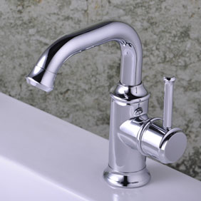 Chrome Single Handle Centerset Bathroom Sink Tap T0534 Chrome Single Handle Centerset Bathroom Sink Tap T0534