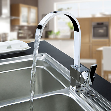 Chrome Finish Solid Brass Kitchen Tap T0721 Chrome Finish Solid Brass Kitchen Tap T0721