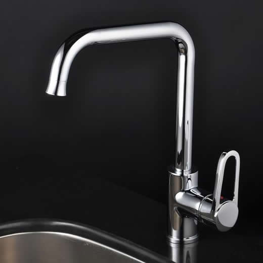 Chrome Single Handle Centerset kitchen tap T1721 Chrome Single Handle Centerset kitchen tap T1721