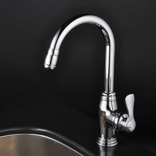 Chrome Single Handle Centerset kitchen tap T1723 Chrome Single Handle Centerset kitchen tap T1723
