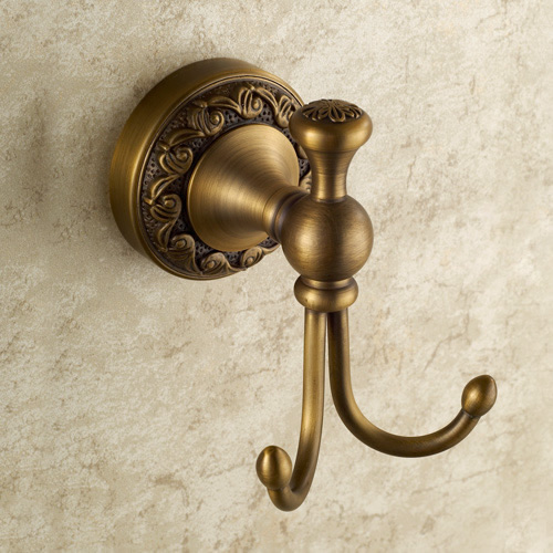 Antique Brass Finish Wall Mounted Robe Hook TAB6106 Antique Brass Finish Wall Mounted Robe Hook TAB6106