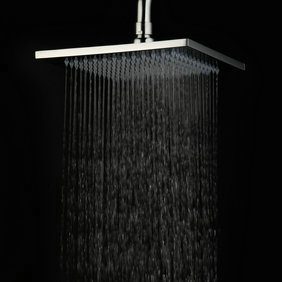 Contemporary 8 Inch Chromed Stainless Steel Rainfall Shower Head HB08 Contemporary 8 Inch Chromed Stainless Steel Rainfall Shower Head HB08
