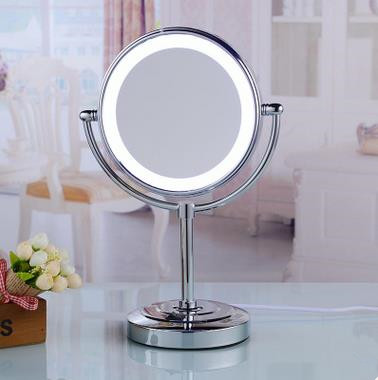 Chrome Finished LED Desktop Make Up Bathroom Mirrors MB015 Chrome Finished LED Desktop Make Up Bathroom Mirrors MB015