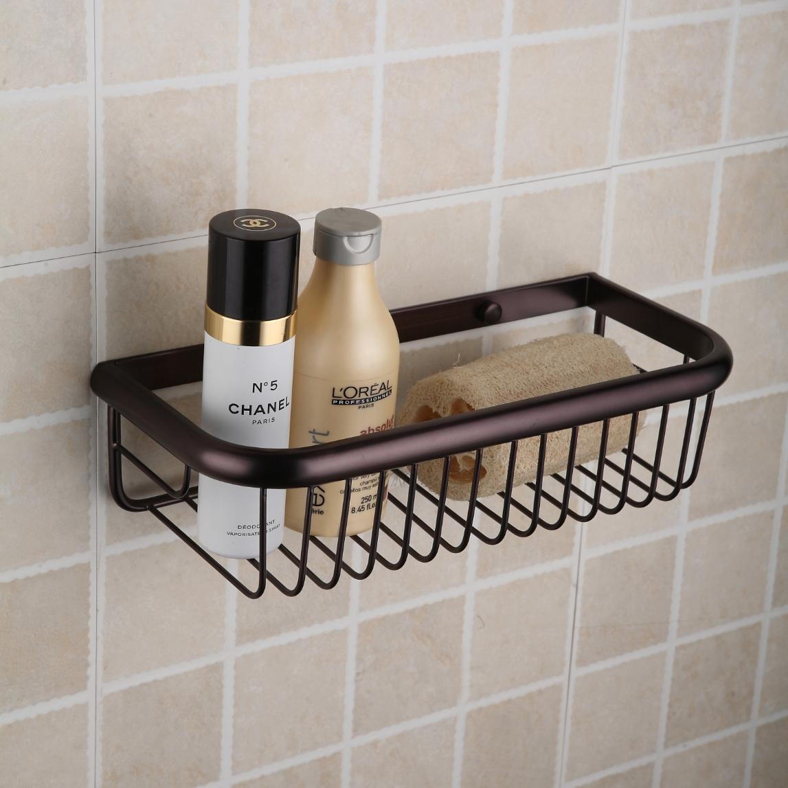 Oil Rubbed Bronze Finish Single Layer Wall-mounted Soap Basket ORB1003 Oil Rubbed Bronze Finish Single Layer Wall-mounted Soap Basket ORB1003