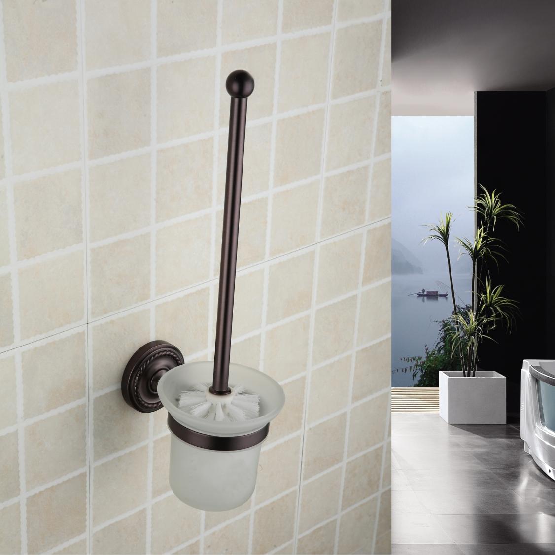 Oil Rubbed Bronze Wall-mounted Toilet Brush Holder ORB1005 Oil Rubbed Bronze Wall-mounted Toilet Brush Holder ORB1005