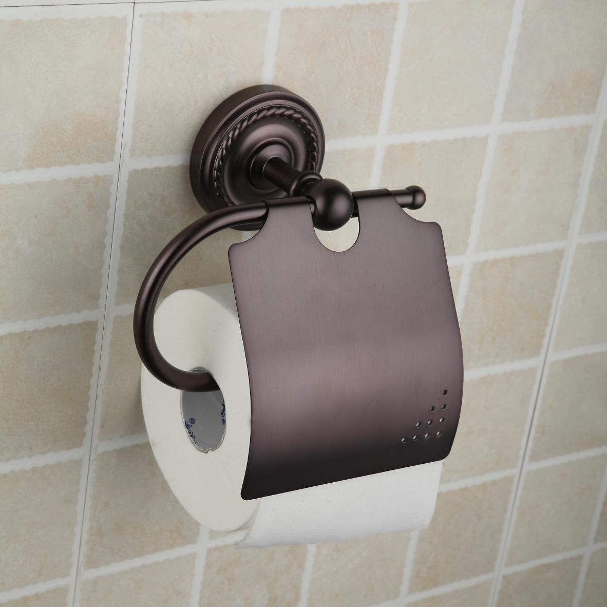 Oil Rubbed Broneze Wall-mounted Toilet Roll Holder ORB1010 Oil Rubbed Broneze Wall-mounted Toilet Roll Holder ORB1010