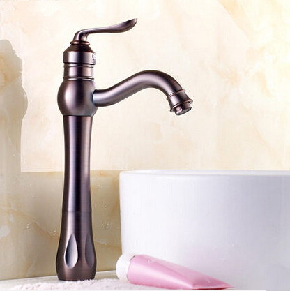 Antique Oil Rubbed Bronze Bathroom Sink Tap (High version) ORB109H Antique Oil Rubbed Bronze Bathroom Sink Tap (High version) ORB109H