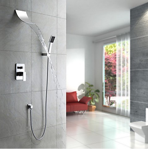 Shower Tap with 8 inch Shower Head + Hand Shower SC005 Shower Tap with 8 inch Shower Head + Hand Shower SC005