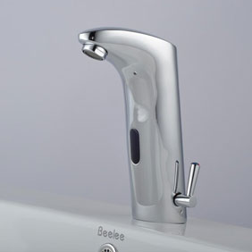 Contemporary Brass Bathroom Sink Tap with Automatic Sensor - T0105A Contemporary Brass Bathroom Sink Tap with Automatic Sensor - T0105A