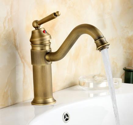Antique Single Handle Centerset Bathroom Sink Tap T0404NS Antique Single Handle Centerset Bathroom Sink Tap T0404NS