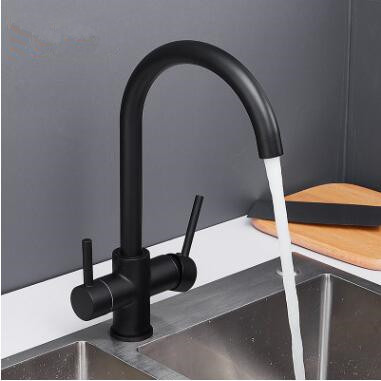 Antique Black Brass Three Way Drinking Water Kitchen Sink Tap T0414B Antique Black Brass Three Way Drinking Water Kitchen Sink Tap T0414B