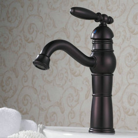 Antique Oil Rubbed Bronze Bathroom Sink TapT0419B Antique Oil Rubbed Bronze Bathroom Sink TapT0419B