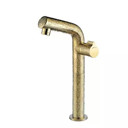 Ti-PVD Finish Solid Brass Bathroom Sink Tap T0435H Ti-PVD Finish Solid Brass Bathroom Sink Tap T0435H