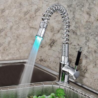 Chrome Single Handle Pull Down Centerset Kitchen Tap T0781B Chrome Single Handle Pull Down Centerset Kitchen Tap T0781B