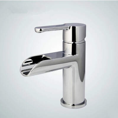 Waterfall Brass Cold and Hot Mixer Bathroom Sink Tap T1021B Waterfall Brass Cold and Hot Mixer Bathroom Sink Tap T1021B