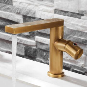 Antique Brass Designed Handle Rotatable Basin Tap Mixer Bathroom Sink Tap TA0178 Antique Brass Designed Handle Rotatable Basin Tap Mixer Bathroom Sink Tap TA0178