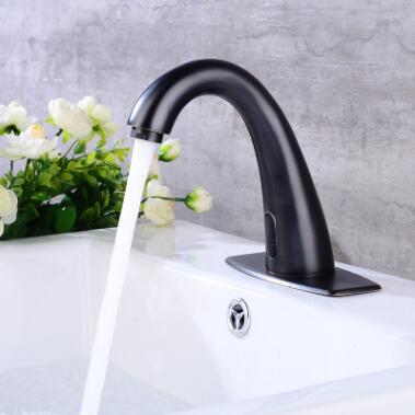 Antique Black Brass Automatic Taps Hand-free Mixer Water Bathroom Sink Tap TA0205B Antique Black Brass Automatic Taps Hand-free Mixer Water Bathroom Sink Tap TA0205B