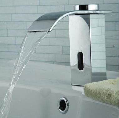 Brass Bronze Waterfall Mixer Water Automatic Bathroom Sink Tap TA0245 Brass Bronze Waterfall Mixer Water Automatic Bathroom Sink Tap TA0245