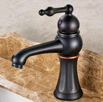 Antique Black Bronze Brass Bathroom Sink Tap TA2018B Antique Black Bronze Brass Bathroom Sink Tap TA2018B