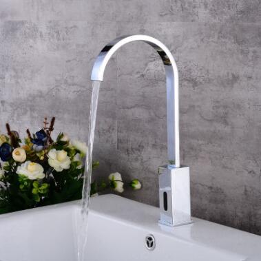 Automatic Taps Brass Chrome Finish Mixer Bathroom Sink Tap TA2020 Automatic Taps Brass Chrome Finish Mixer Bathroom Sink Tap TA2020