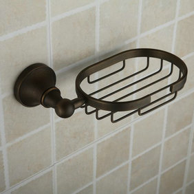 Antique Brass Wall-mounted Soap Basket TAB1001 Antique Brass Wall-mounted Soap Basket TAB1001