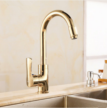 Antique Brass Golden Rotatable Spout Kitchen Mixer Sink Tap TAG139 Antique Brass Golden Rotatable Spout Kitchen Mixer Sink Tap TAG139