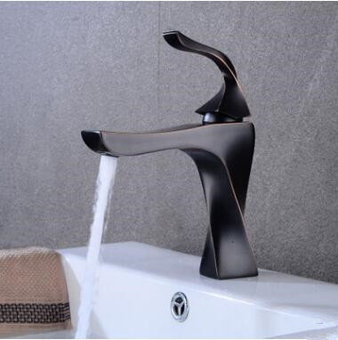 Antique Basin Tap Art Designed Black Bronze Brass Mixer Bathroom Sink Tap TB0118S Antique Basin Tap Art Designed Black Bronze Brass Mixer Bathroom Sink Tap TB0118S