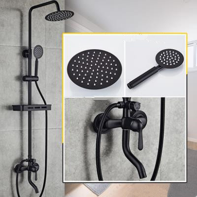 Antique Black Baking Finished Rainfall Bathroom Shower Tap TB0198F Antique Black Baking Finished Rainfall Bathroom Shower Tap TB0198F