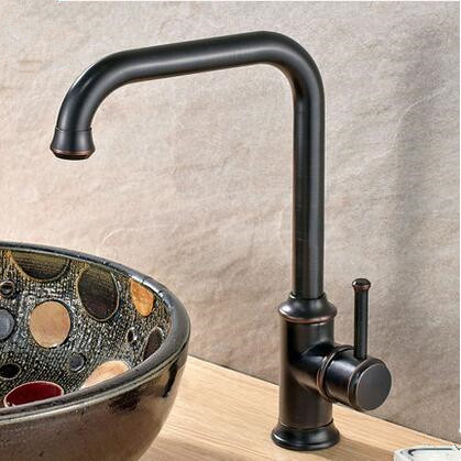 New Black Bronze Brass Antique Kitchen Tap Rotatable Mixer Tap TB02001 New Black Bronze Brass Antique Kitchen Tap Rotatable Mixer Tap TB02001