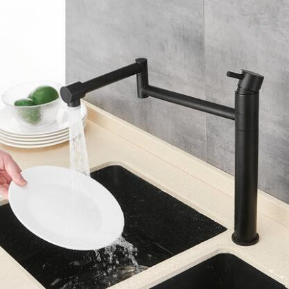 Antique Black Bronze Brass 720° Rotatable Mixer Kitchen Sink Tap Tall TB0225 Antique Black Bronze Brass 720° Rotatable Mixer Kitchen Sink Tap Tall TB0225