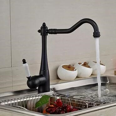 Antique Black Bronze Brass Rotatable Mixer Water Kitchen Sink Tap TB0228 Antique Black Bronze Brass Rotatable Mixer Water Kitchen Sink Tap TB0228