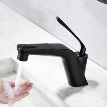 Antique Black Brass Basin Tap Pull Out Mixer Bathroom Sink Tap TB0241 Antique Black Brass Basin Tap Pull Out Mixer Bathroom Sink Tap TB0241