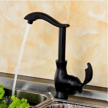 Antique Black Bronze Brass Rotatable Kitchen Sink Tap TB0258A Antique Black Bronze Brass Rotatable Kitchen Sink Tap TB0258A
