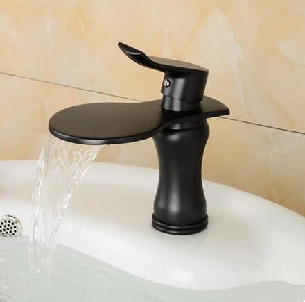 Antique Brass Black Bronze Bathroom Sink Tap Waterfall Taps TB0227 Antique Brass Black Bronze Bathroom Sink Tap Waterfall Taps TB0227