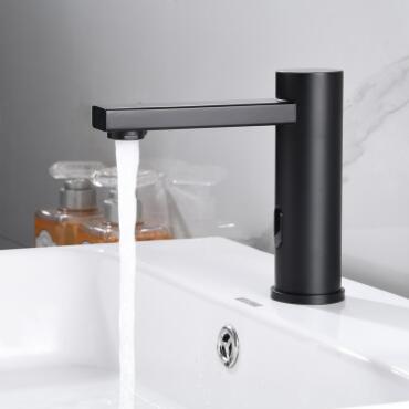Antique SUS304 Black Bathroom Sink Tap Mixer Automatic Tap TB0304 Antique SUS304 Black Bathroom Sink Tap Mixer Automatic Tap TB0304