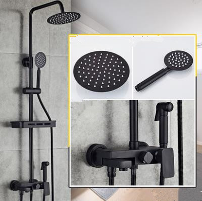 Antique Black Baking Finished Rainfall Bathroom Shower Tap TB0568F Antique Black Baking Finished Rainfall Bathroom Shower Tap TB0568F