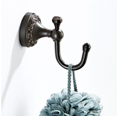 Antique Bronze Brass Bathroom Accessory Robe Hook TCB034 Antique Bronze Brass Bathroom Accessory Robe Hook TCB034