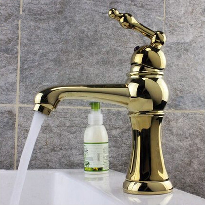 Antique Brass Ti-PVD Bathroom Sink Tap Mixer Water Tap TD0228 Antique Brass Ti-PVD Bathroom Sink Tap Mixer Water Tap TD0228