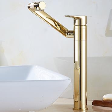 Antique Brass Golden Single Hole 360° Rotatable Mixer Sink Tap High Version TG0208H Antique Brass Golden Single Hole 360° Rotatable Mixer Sink Tap High Version TG0208H