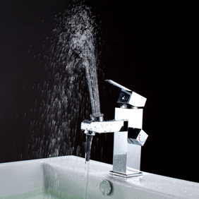 Chrome Finish Brass Bathroom Sink Tap T0605 Chrome Finish Brass Bathroom Sink Tap T0605