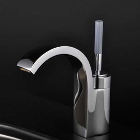 Chrome Single Handle Centerset Bathroom Sink Tap T1737 Chrome Single Handle Centerset Bathroom Sink Tap T1737