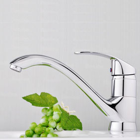 Chrome Single Handle Centerset Kitchen Tap T18005 Chrome Single Handle Centerset Kitchen Tap T18005