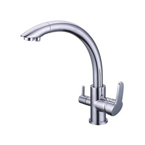 Hot & Cold Water & RO filter Kitchen Mixer Tap T3305 Hot & Cold Water & RO filter Kitchen Mixer Tap T3305