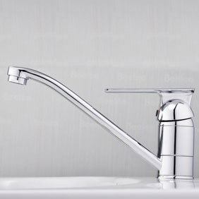 Single Handle Chrome Centerset Kitchen Tap T18003 Single Handle Chrome Centerset Kitchen Tap T18003